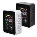 XY-T01 Temperature Humidity Display CO2 Meter Carbon Dioxide Air Quality Detector(Semiconductor White)