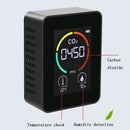 XY-T01 Temperature Humidity Display CO2 Meter Carbon Dioxide Air Quality Detector(Semiconductor White)