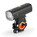 CYCLINGBOX BG-1815 Bicycle Aluminum Alloy Front Lamp Night Ride Strong Light Flashlight(Black)
