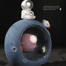 W1153 Resin Planet Night Light Home Decorations, Style: Puppy Astronaut