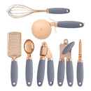 BXGN7-01 7 in 1 Household Kitchen Gadgets Set, Style: Color Box(Grey)
