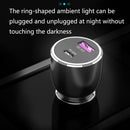 QL845C PD 45W USB-C / Type-C + QC 3.0 USB Car Charger(Black)