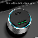 QIAKEY TM328 Dual Port Fast Charge Car Charger