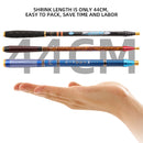 Carbon Short Section Fishing Rod Short Section Positioning Handle Rod, Length: 5.4m(Black)