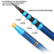 Carbon Short Section Fishing Rod Short Section Positioning Handle Rod, Length: 6.3m(Blue)