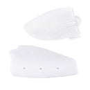 4 Pairs Adjustable Force Double Ring Toe Separator Overlapping Toe Separator(White)