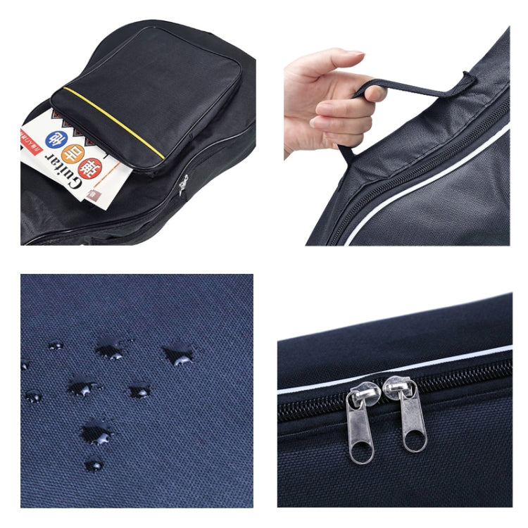 Cotton Padded Oxford Cloth Backpack, Spec: For 38 inch Guitar