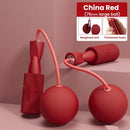 2 PCS Dual-use PVC Skipping Rope For Adults And Children, Style: 75 mm (Red)