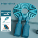 2 PCS Dual-use PVC Skipping Rope For Adults And Children, Style: Long Rope (Blue)