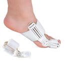 1 Pair Children Day And Night Toe Separator Foot Orthosis(White)