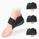 1 Pair Heel Protective Cover Shock Absorption Comfortable Booster, Size: S (36-40) 2cm(Black)