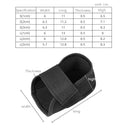 1 Pair Heel Protective Cover Shock Absorption Comfortable Booster, Size: S (36-40) 2cm(Black)