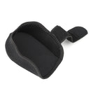 1 Pair Heel Protective Cover Shock Absorption Comfortable Booster, Size: L (41-45) 1cm(Black)