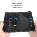 2 Pairs Flat Foot Bow Support Half Pad Elastic Bandage Foot Pad(Black L (43-46 Yards))