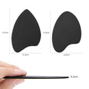 5 Pairs High Heel Shoes Anti-Skid Patch(Pointer Head Black)
