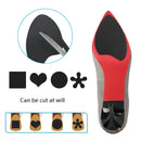5 Pairs High Heel Shoes Anti-Skid Patch(Pointer Head Black)