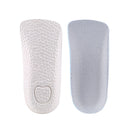 2 Pairs Increased Half Pad Breathable Shock Absorbing Exercise Anti-Skid Pad, Size: 1.5cm(Grey)