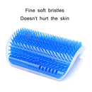 4 PCS Pet Cat Corner Rub Hair Massage Brush(Pink)