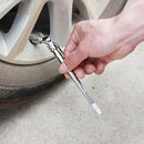 10 PCS Car Tire Pen Car Portable Tire Pressure Gauge(Silver 1092)