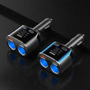 Ozio Car Charger Cigarette Lighter Conversion Plug USB Fast Flashing Charger, Model: CL48 PD Black