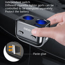Ozio Car Charger Cigarette Lighter Conversion Plug, Model: Y48QA Black All Agreement Flash Charge