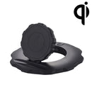 XC93 Folding Portable Wireless Charger Phone Stand, Spec: Slow-Black