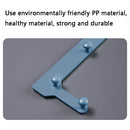 2 Sets VIB-888 Kitchen Sink Triangle Hanging Net Drain Rack(Gray)