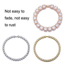 NL101 Street Hip Hop Necklace, Size: 6 Inches (Rose Gold)