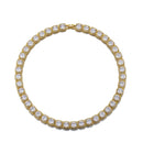 NL101 Street Hip Hop Necklace, Size: 20 Inches (Gold)