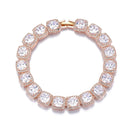 NL101 Street Hip Hop Necklace, Size: 20 Inches (Rose Gold)