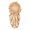 3 PCS/Set Hair Care Long Cap + Turban + Hair Ring(White)