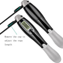 2 PCS Sport Electronic Counting Wire Skipping Rope, Style: Cordless (Gray)