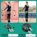 2 PCS Sport Electronic Counting Wire Skipping Rope, Style: Cordless (Gray)