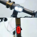 BG-3106 Bicycle Lamp USB Charging Mountain Bike Night Rider Light(White)