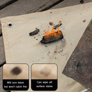 Outdoor Camping Fiberglass Heat Insulation Pad Fireproof Cloth, Size: 56x60cm