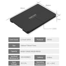 OSCOO OSC-SSD-001 SSD Computer Solid State Drive, Capacity: 120GB