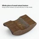 020 Walnut Aluminum Alloy Display Holder for Headset(Black)