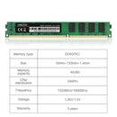 OSCOO DDR3 MEMORY Computer Memory, Memory Capacity: 8GB