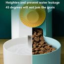 Cat Automatic Hanging Cage Feeder, Style: Drinking Fountain (White)