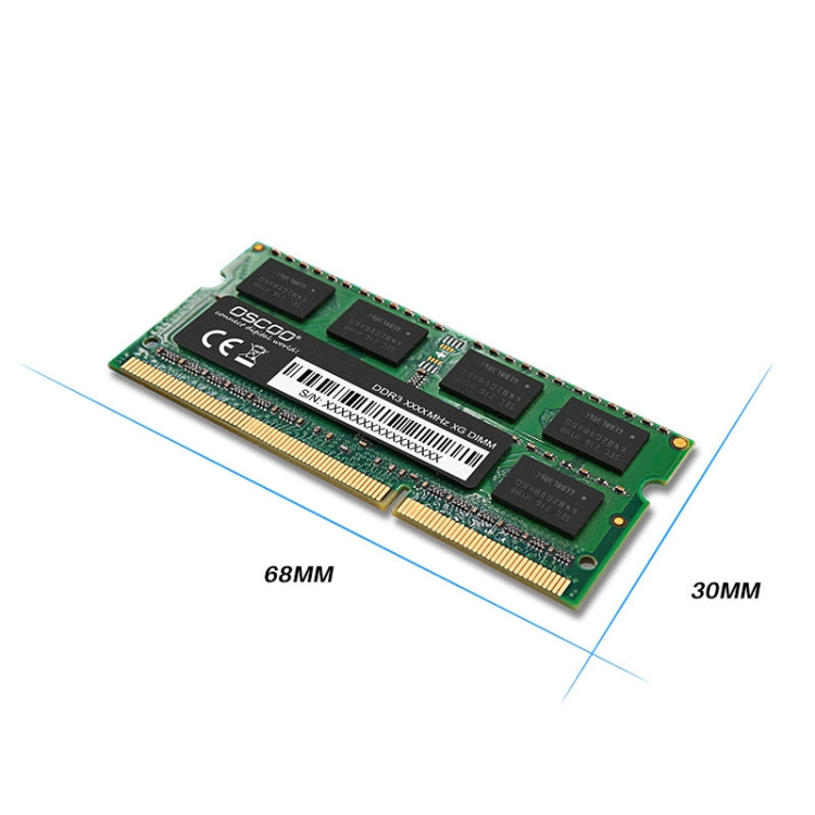 OSCOO DDR3 NB Computer Memory, Memory Capacity: 4GB 1333MHz