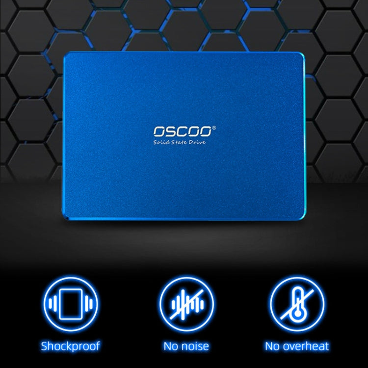 OSCOO SSD-001BLUE 2.5 inch SATA High Speed SSD Solid State Drive, Capacity: 1TB