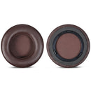 2 PCS 001 Headset Earmuffs with Snap-fit for Corsair Virtuoso RGB, Spec: Brown Lambskin