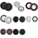 2 PCS 001 Headset Earmuffs with Snap-fit for Corsair Virtuoso RGB, Spec: Brown Lambskin