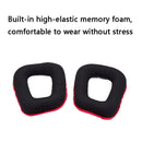 2 PCS Headset Sponge Earmuffs for Logitech G35 / G930 / G430 / F450(Black)