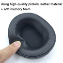 2 PCS Headset Protein Leather Earmuffs for Audio-Technica ATH-WS660BT(Black)