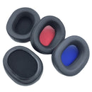 2 PCS Headset Protein Leather Earmuffs for Audio-Technica ATH-WS660BT(Black)