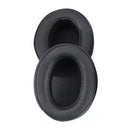 2 PCS Protein Skin Headset Earmuffs for Audio-Technica ATH-SR30BT(Black)