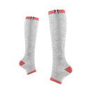 Sports Pressure Socks Compressed Brake Zipper Socks, Size: S/M(Gray )