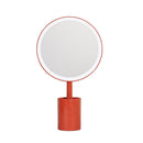 H-DL-06 Pen Holder Storage LED Makeup Mirror(Red)