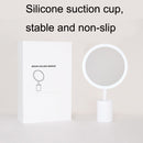 H-DL-06 Pen Holder Storage LED Makeup Mirror(White)
